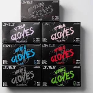 LEVEL3 Nitrel Gloves 100PK